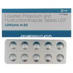 ロルサバ　Lorsava H-DS、ジェネリックハイザール、ロサルタンカリウム100mg/ ヒドロクロロチア